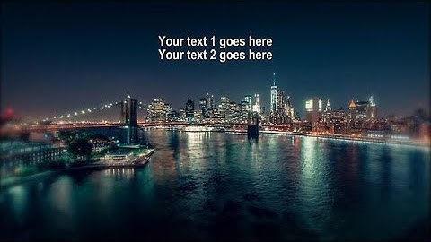 Create a Landscape Slideshow Video with Music - MakeWebVideo.com