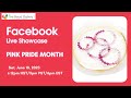 Facebook Live: PINK Pride Month