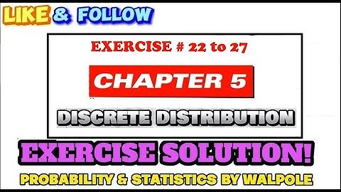 5.22 to 5.27: Binomial Probability | Exercise Solution of Probability & Statistics by Walpole 9th
