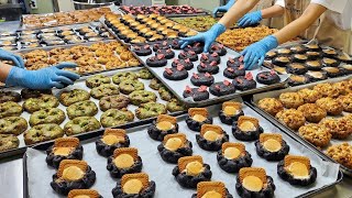 9 Kinds of thick and moist handmade cookies  Korean street food