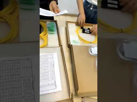 different types of fiber optic PLC splitters