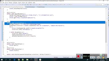 Klov Server : Attach screenshots to Extent Reports