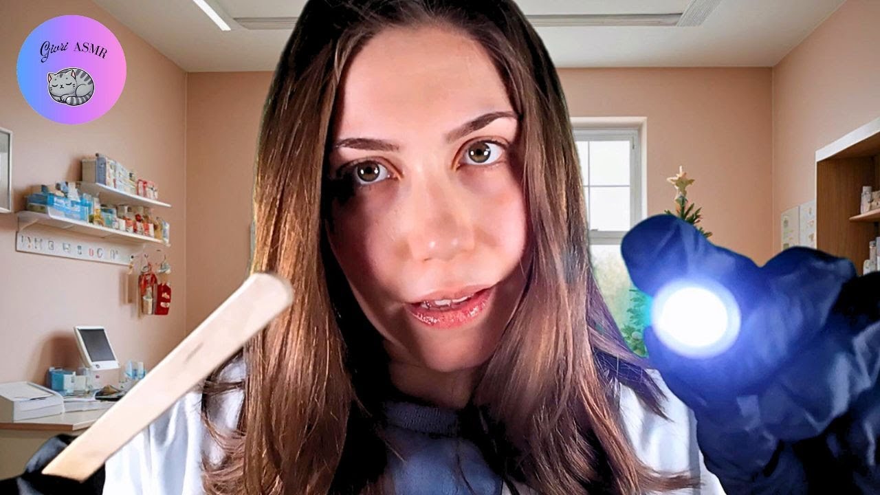 ASMR Roleplay Esame Dei Nervi Cranici | Visita Medica Prima Delle Feste