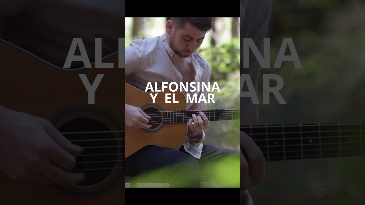 Alfonsina y el mar #acousticguitar #sologuitar #guitarcover