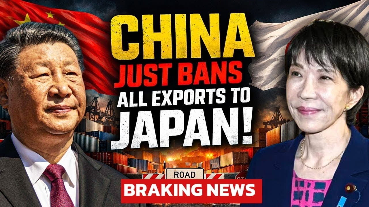 China Fully Bans Rare Earth Exports to Japan: Triggers Widespread Panic Across the Country!