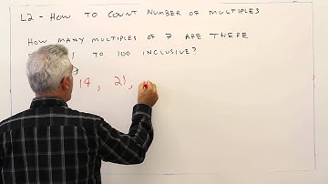 L2--How to Count the Number of Multiples