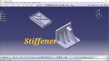 CATIA V5 Tutorial for Beginners Part-10 | Stiffener