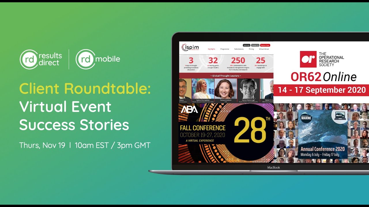RD Mobile Virtual Event Success Stories