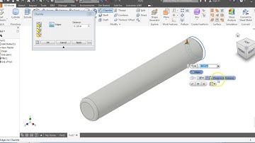 Autodesk Inventor - Using the Primitives Toolbar For Addiditve and Subtractive Modeling