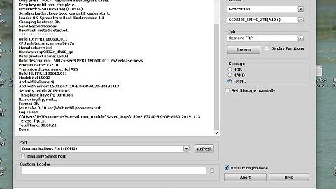 iTel A25 L5002 SC9832E 9 0 Flash & FRP Done By Ultimate Unisoc module