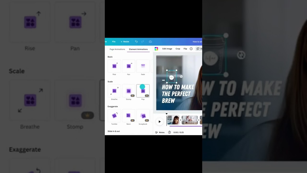 animate your design  Creating Videos with 