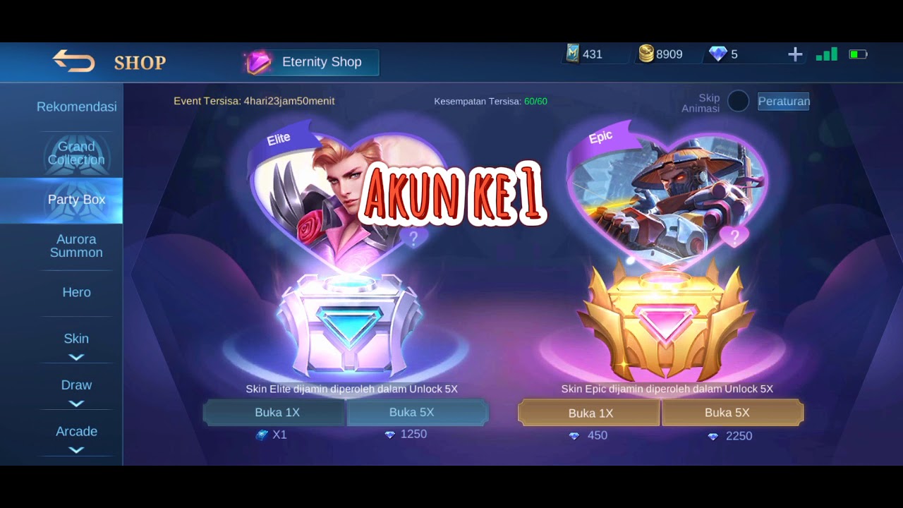 Skin Gratis || MLBB - YouTube