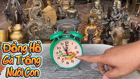 Đồng hồ con gà _ Bộ ô trầu xưa _ Đồ Cổ #độclạcầnthơ #doco 