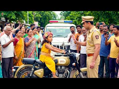 बीच रोड पर हुआ चमत्कार जब पुलिस ने रोकी कान्हा की बुलेट | Yashomati Maiyaa Ke Nandlala