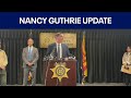 FULL: Pima County Sheriff, FBI give update on abduction of Nancy Guthrie