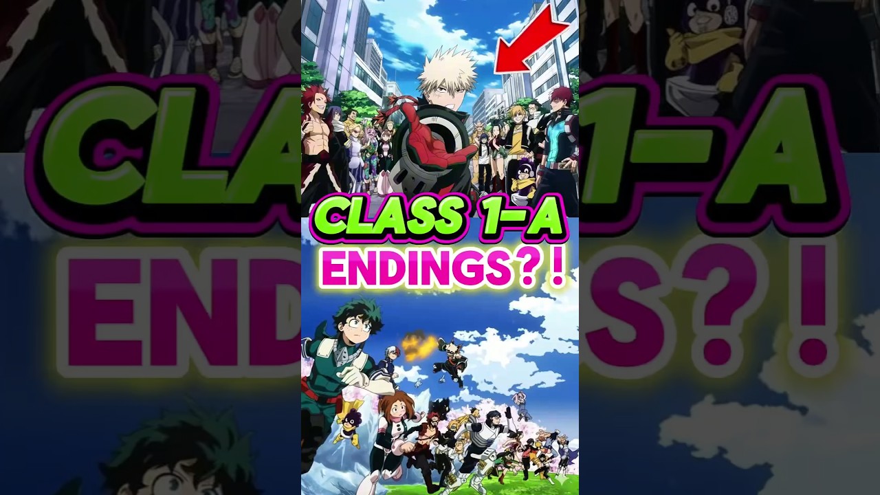 What Happened To Class 1-A After MHA Finale? #mha #myheroacademia