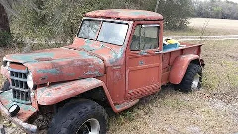 WILLYS | TRUCK | UN RESTORED | WILLYS JEEP TRUCKS