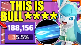 Why is this GLACEON BUILD allowed to deal this much Damage?! | Pokemon Unite