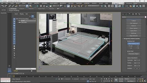 3ds max Camera Matching Modern Badroom Tutorial export to UE4 (Speed)