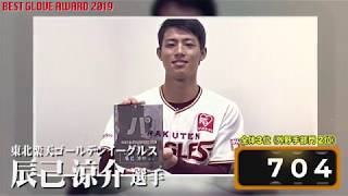 E辰己の受賞コメント【パーソル パ・リーグTV ベストグラブ賞2019】