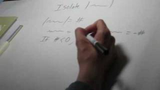 Strategies for Solving Equations and Inequalities Involving Absolute Value