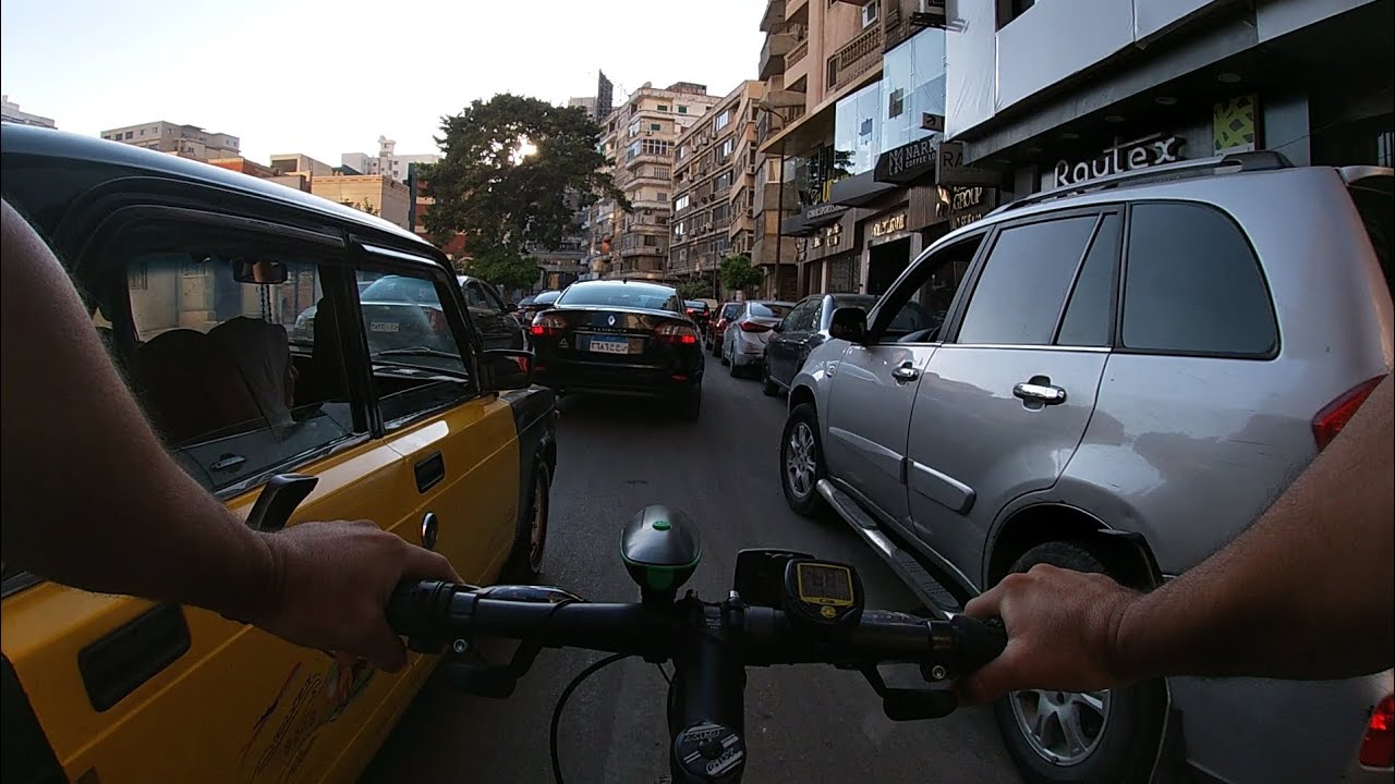 من سموحة لجليم على العجلة جلاكسي galaxy a10 في الزحمة