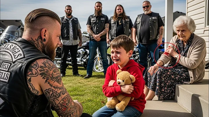 He Hit My Grandma,” the Child Cried — The Bikers Parked Right Outside His Door 