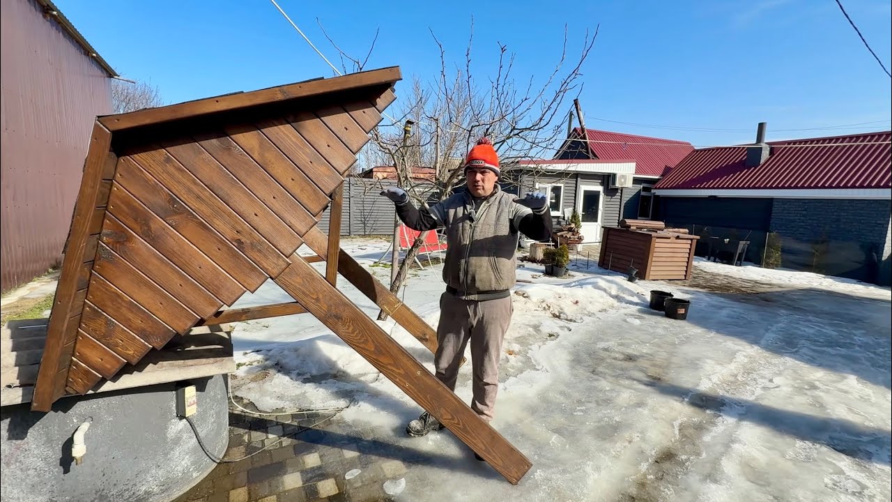 Привезли криницю,Альтанка в дорозі , гроші відали товара НЕМАЄ 😲 капець як завжди-гроші відав мороз…