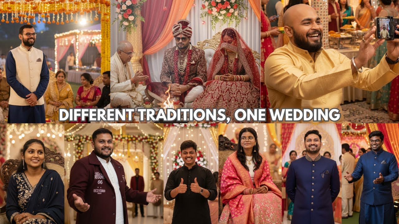 Different Traditions, One Wedding | A Cinematic Journey