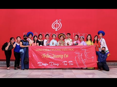 Video Hội thi áo dài - Trường Tiểu Học Trần Quang Cơ - YouTube