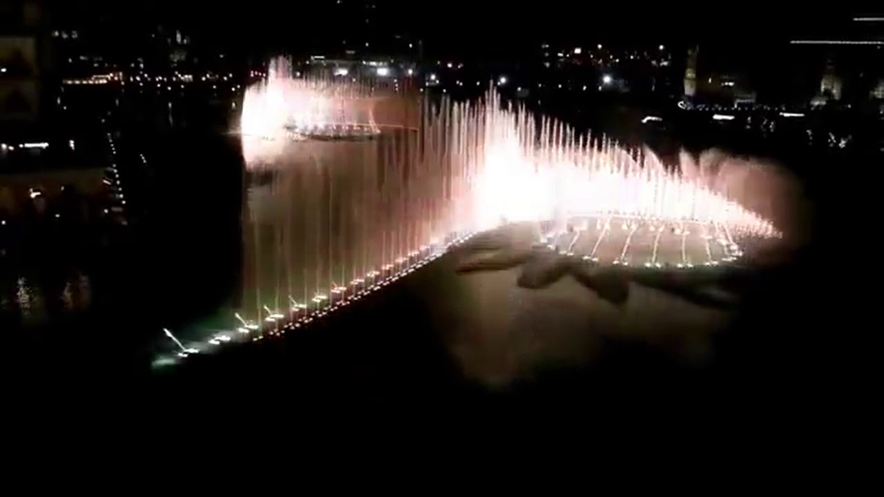 DUBAI WATER FOUNTAIN DANCE WITH MUSIC YouTube