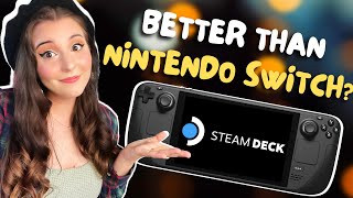 The Steam Deck is the BEST NEW Console for Cozy Gaming? | Steam Deck Review ✨