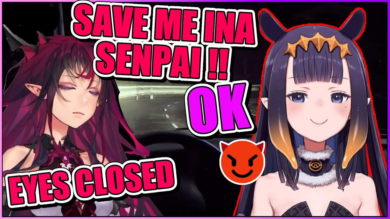 IRyS was so Scared, she got Ina to Join the VC for Support, but Ina had a Different Idea in Mind