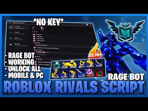 [🔫BEST] Rivals Script - No Key, Silent Aim, Triggerbot, Unlock All & More! 🔥