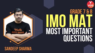 Famous SOF IMO 2021| IMO MAT Most Important Questions | IMO Exam Preparation | Sandeep Sharma | VOS Net Worth