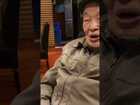 Grandpa gets grandma’s age wrong with Billy Gunn’s Assman theme.