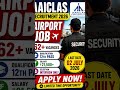 Title🔥 Airport Jobs 2026 | AAICLAS Recruitment ✈️ | 12th Pass Jobs | Apply Now