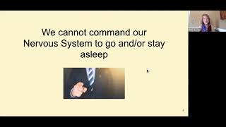 FRMHR Conference Day 4 Session: Healthy Sleep: Your #1 Resilience Skill
