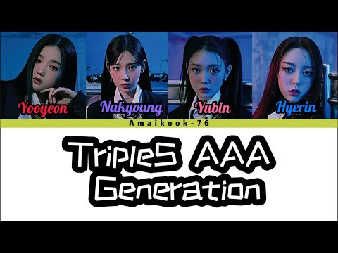 TripleS AAA - Generation  (Sub español/Lyrics) (트리플에스 Generation 가사) (Color Coded Lyrics)