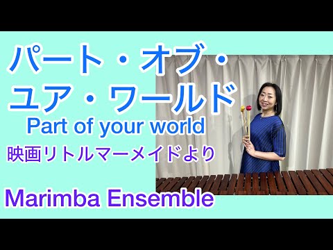 【マリンバ】Part of your world（パート・オブ・ユア・ワールド）~The Little Mermaid