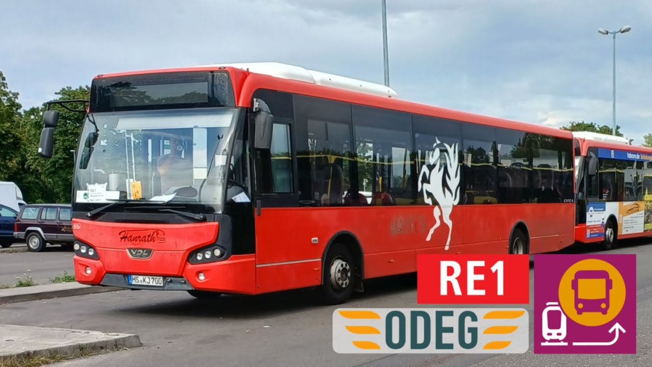 SEV | RE1 der ODEG: Fürstenwalde (Spree) - Erkner | VDL Citea LLE-120.225 (Hanrath)