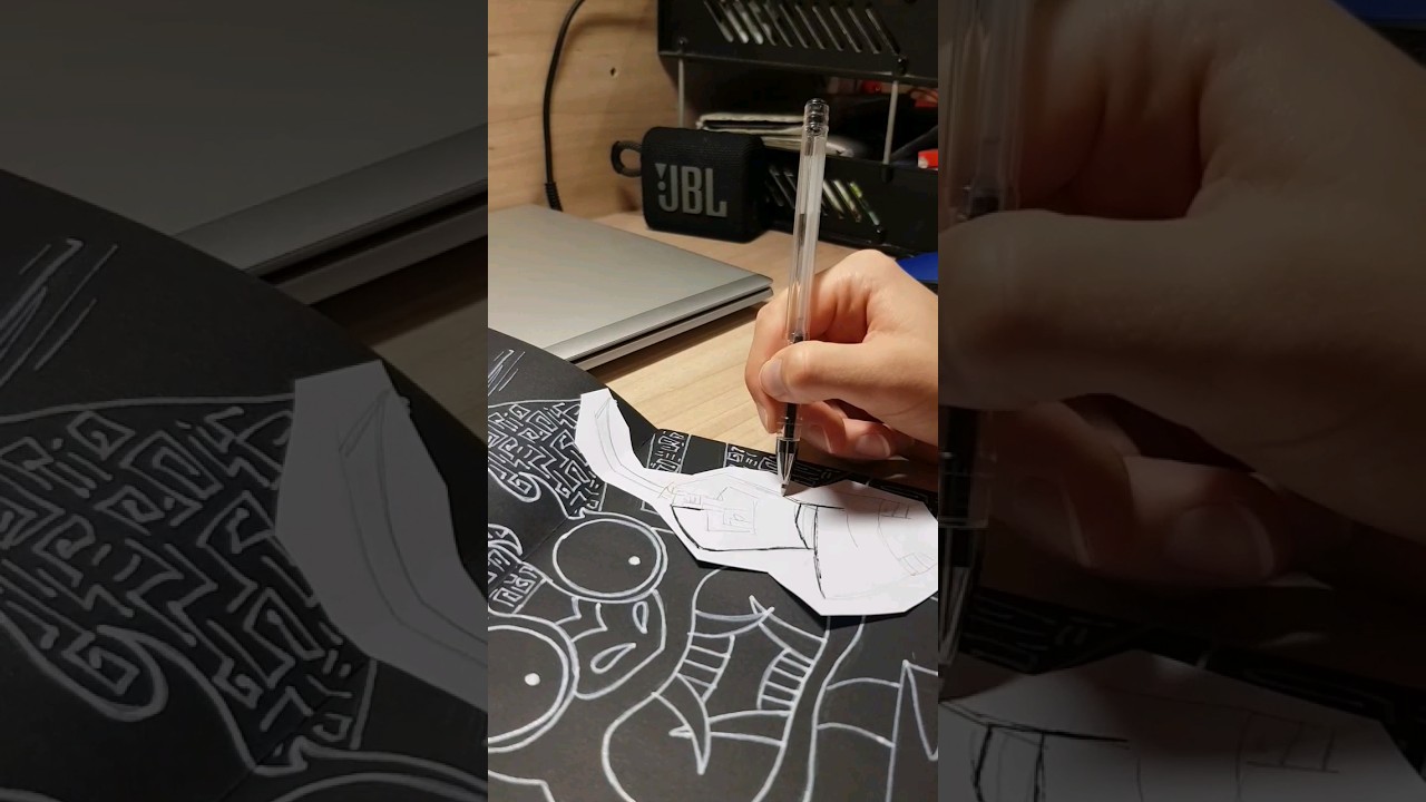 Samurai Jack ❤💚🖤 Aku | Sketch 