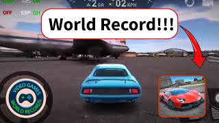 Celebrity Ultimate car driving:classics World Record by @Krisztián_Járai Highest Speed - 357 KPH  [current] Profile
