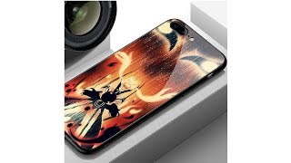 Bijuu Mode Naruto Tempered Glass iPhone Case screenshot 3