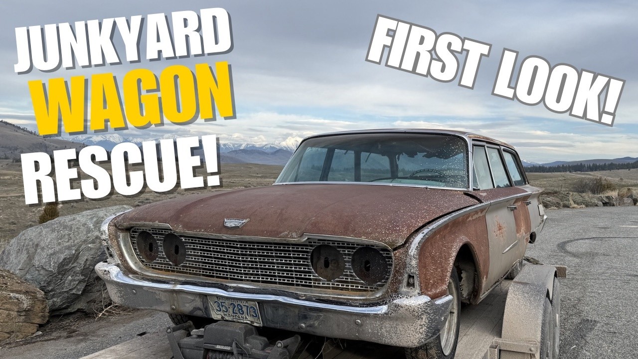 Мы спасли седан Ford Country 1960 года выпуска со свалки! Первый осмотр и оценка. Код неисправнос...