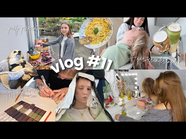 ein paar Tage in meinem Leben 💇🏼‍♀️🥳 Haare färben, Alltag, Party Vorbereitungen | Jana Libra