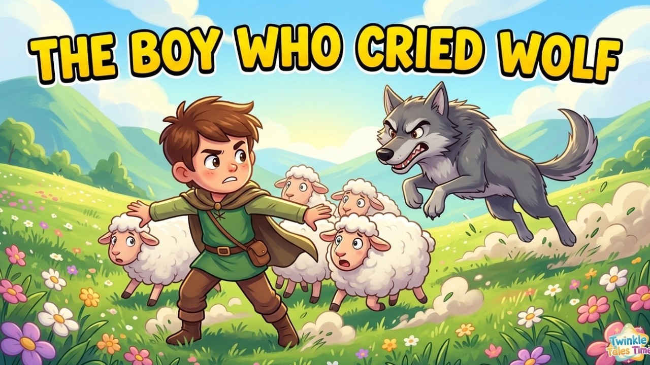 The Boy Who Cried Wolf | Bedtime stories for kids | Fairytales for ...