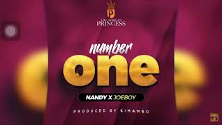 NANDY - NUMBER ONE ft JOE BOY [Offical audio] Resimi