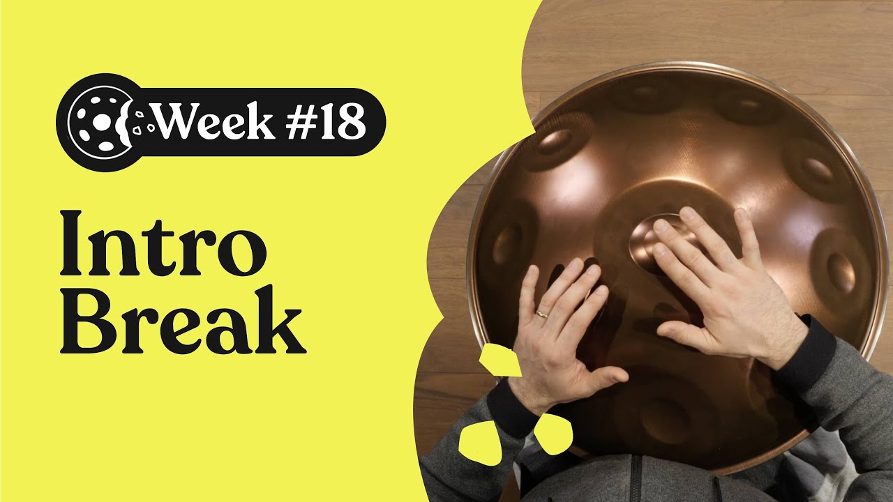 Handpan Snack 🍪 Week #18: Intro Break (Handpan Tutorial)