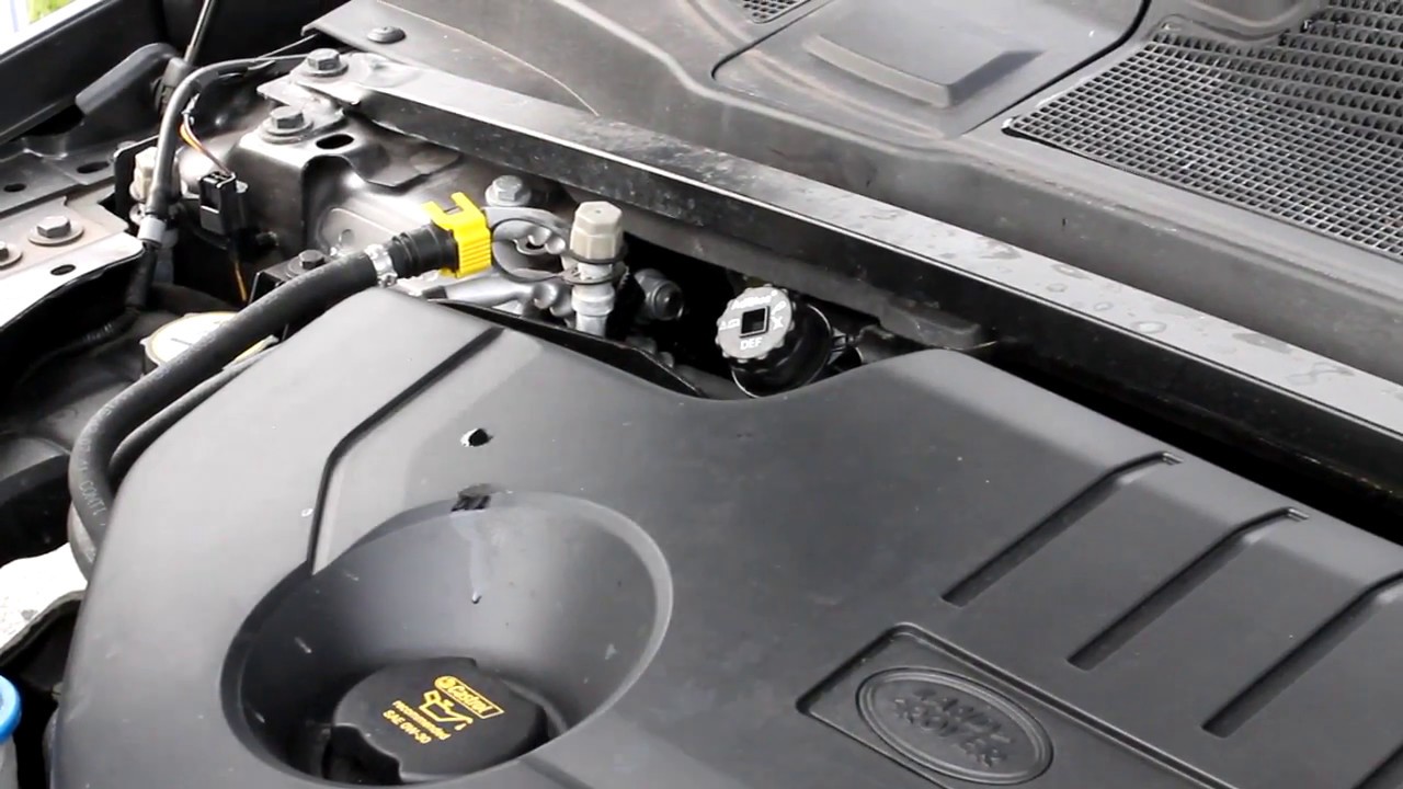 How To Refill The Adblue On A Land Rover Discovery - Youtube